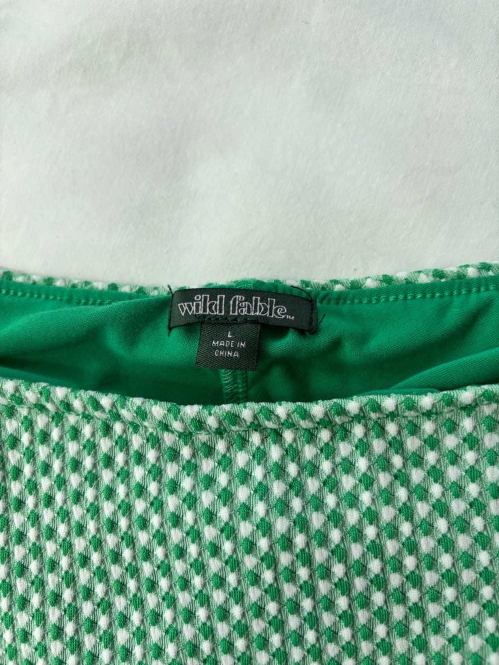 Green skort - Picture 2 of 8
